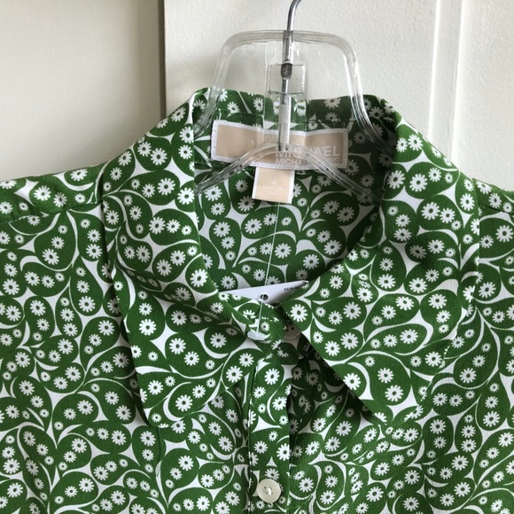 Michael Kors Silk Blouse Net-A-Porter NWT - Picture 4 of 10